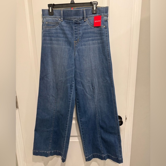 SPANX Denim - SPANX Wide Leg stretch Jeans